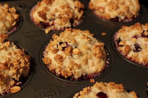 Naked Cupcakes Blueberry Granola Muffins