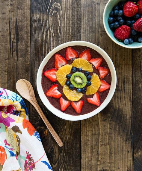 Fruit Smoothie Bowl Sweet And Tasty Recipe In Minutes