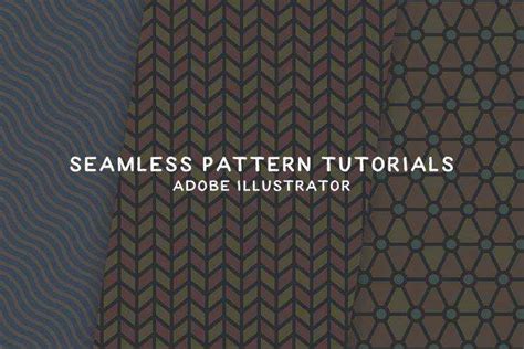 10 Tutorials For Creating Seamless Patterns In Adobe Illustrator