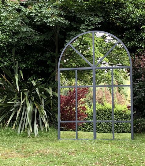 Large Arched Mirror From The Aldgate Home Bespoke Collection Garden