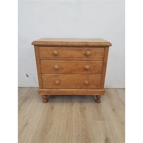 Commode Anglaise En Pin Top Broc