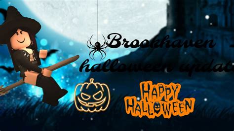 New Brookhaven Halloween Update Youtube