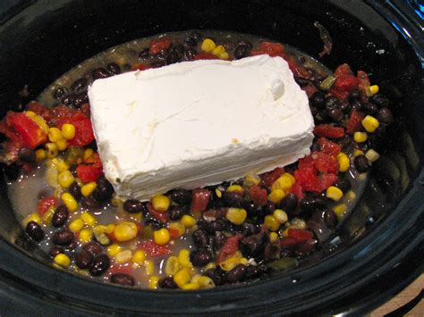 Add all ingredients except rice in crock pot. Rita's Recipes: Crock Pot Cream Cheese Chicken Chile