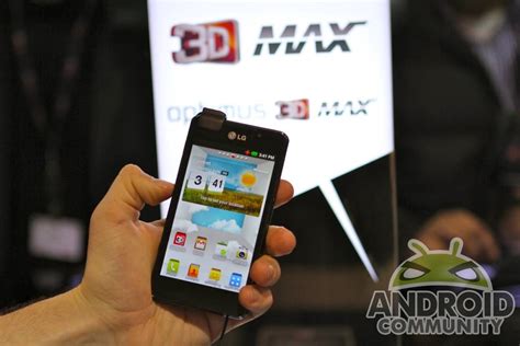 Lg Optimus 3d Max Available Today In Europe Android Community