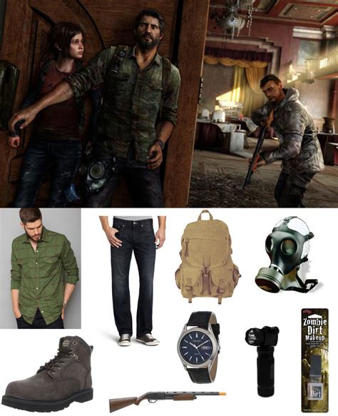Joel From The Last Of Us Costume Carbon Costume Diy Dress Up Guides