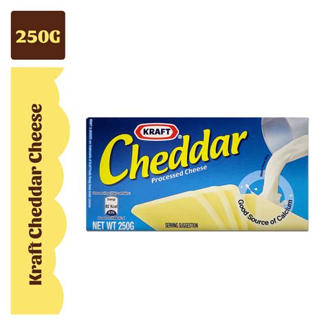 Kraft Cheddar Cheese 250gm