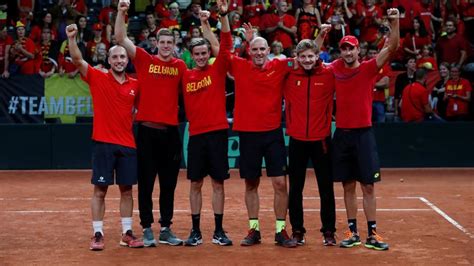 Belgium Shatter Australian Davis Cup Dreams Face France In Final