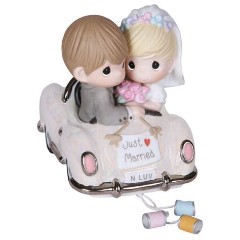 Precious Moments Just Married Wedding Figurine And Reviews Wayfair
