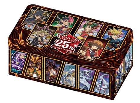 Yu Gi Oh Dueling Heroes 25th Anniversary Tin Gathering Games