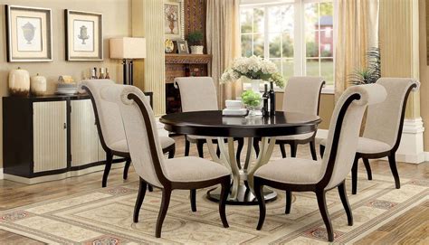 Round Formal Dining Room Table Unusual Countertop Materials