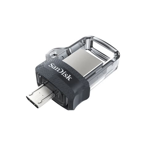 Sandisk 128gb Ultra Dual M30 Otg Usb 30 Flash Drive Black Netplus