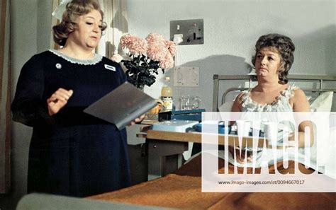 Hattie Jacques And Joan Sims Characters Matron And Mrs Tidey Film Carry On Matron Uk
