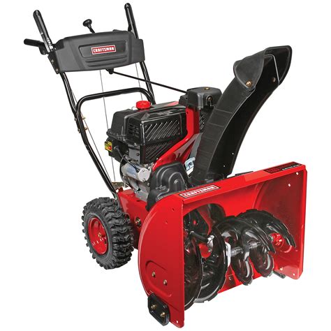 Craftsman 24 208cc Dual Stage Snow Thrower With Electric Start Snow