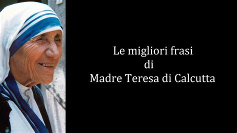 Pensieri E Preghiere Di Madre Teresa Di Calcutta