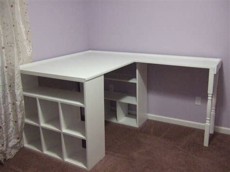 Diy modular craft desk with storage. As Sweet As Honey: DIY Craft Desk