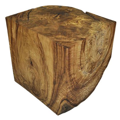 Salvaged Poplar Cube From Permit Felled Toronto Trees Created By Urban