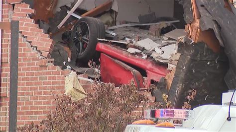 Porsche Crashes Into Second Story Of New Jersey Building Killing Two