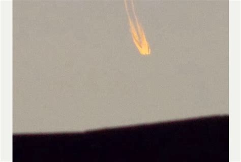 Strange Sky Phenomenon Mysterious Fireball Cheltenham Uk