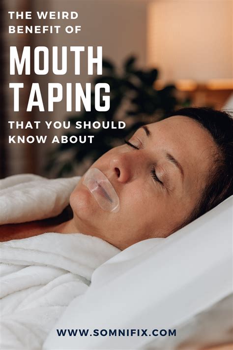 If Youre Like Most People The Idea Of Taping Your Mouth Shut While