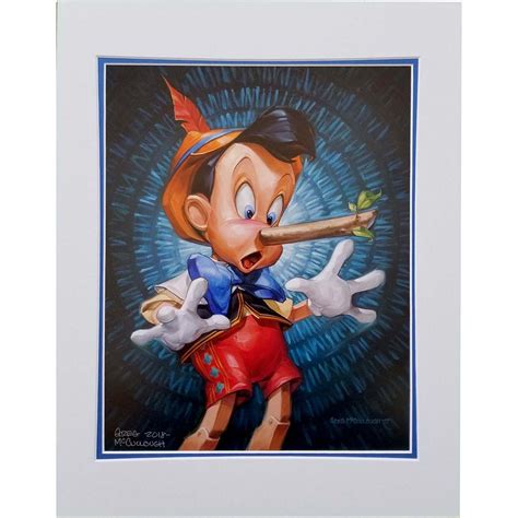 Disney Artist Print Greg Mccullough Pinocchio