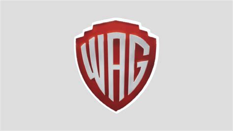 Warner Animation Group Logo 3d Download Free 3d Model By Dinallidiego