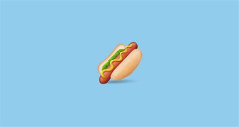 🌭 Hot Dog Emoji On Exemples Dimages Demojipedia 52