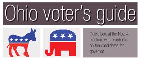 Voters Guide A Look At The Ohio Ballot The Lantern