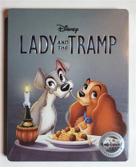 Lady And The Tramp Limited Disney Signature Collection Steelbook Blu