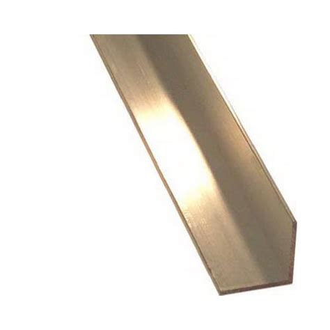 11455 Offset Anodized Aluminum Angle 116 X 12 X 34 X 36 In