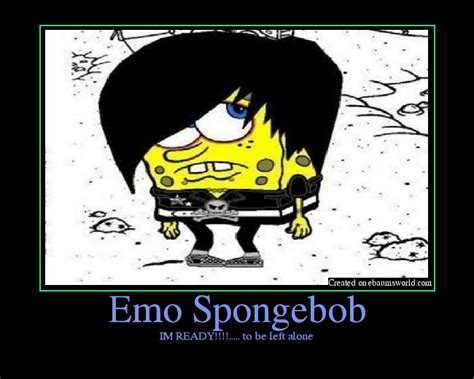 Emo Spongebob Picture Ebaums World