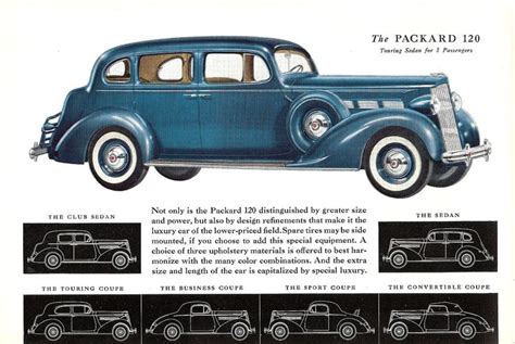 1937 Packard Brochure Packard Packard Cars Classic Cars Trucks