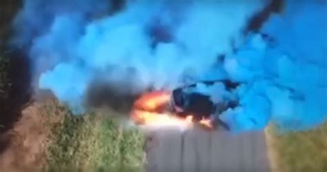 Watch Gender Reveal Burnout End In Car Fire 476