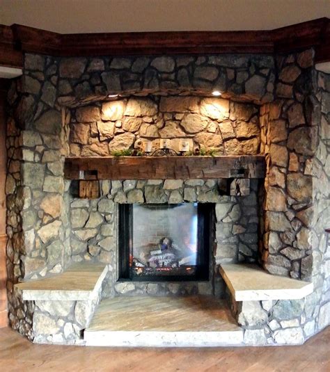 30 Rustic Fireplace Surround Ideas Decoomo