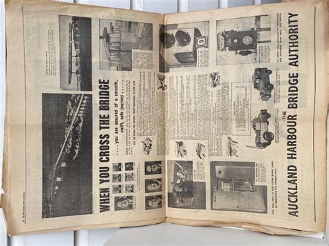 OLD NEWSPAPER: The NZ Herald 1959 - The Harbour Bridged