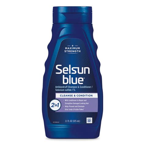 Buy Selsun Blue 2 In 1 Anti Dandruff Shampoo And Conditioner 11 Fl Oz