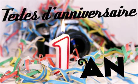 Textes pour invitations et faire parts. Texte anniversaire 1 an