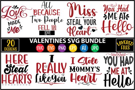 Valentines Svg Bundle Bundle · Creative Fabrica