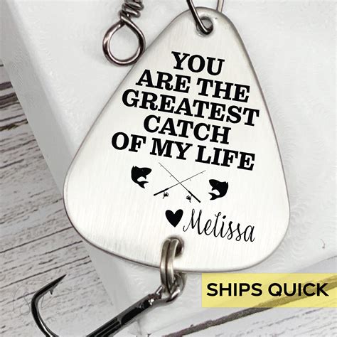 You Are The Greatest Catch Of My Life Fishing Lure Fishing Etsy UK