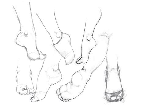 Foot Drawing At Getdrawings Free Download
