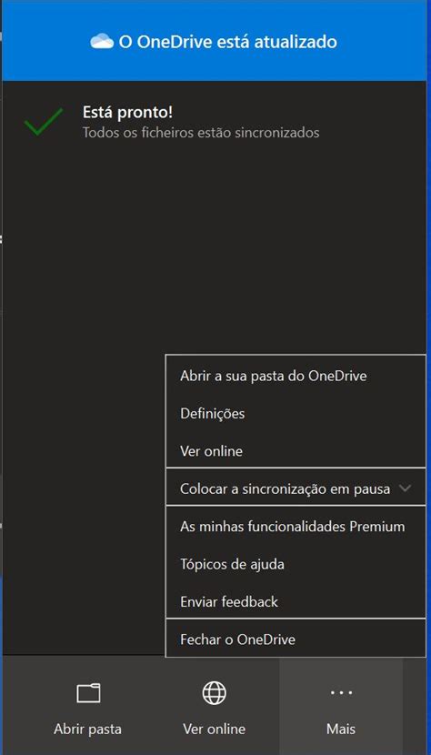 Como controlar a sincronização de ficheiros no OneDrive O Jornal
