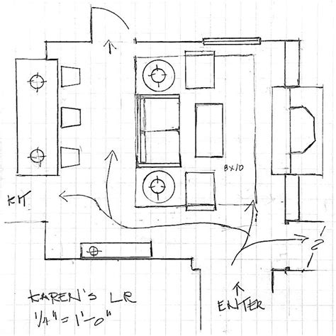 Small Living Room Layout Plan