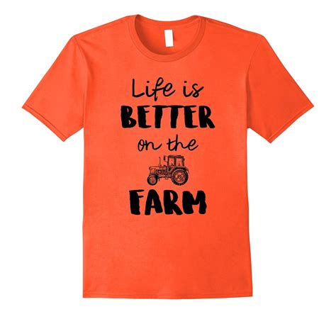 Life Is Better On The Farm T Shirt Tractor T Shirt Cd Canditee