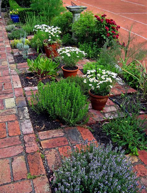 Outdoor Herb Gardens Quadrant Garden Design Ideas