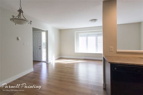 Find clarity in color, perfect your paint! open concept living area painted oc 24 winds breath