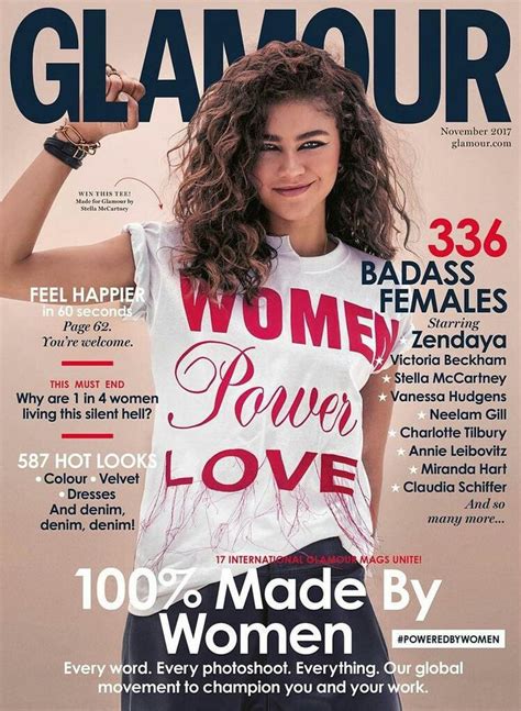 Zendaya For Glamour Uk November 2017 Glamour Magazine Glamour