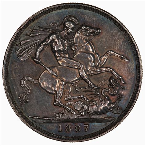 Crown 1887 Coin From United Kingdom Online Coin Club