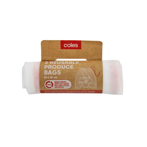 Buy Reusable Mesh Produce Bag Coles