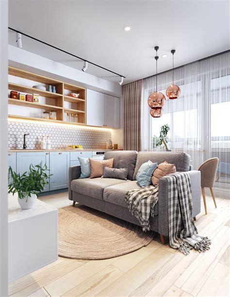 3 Small But Super Stylish Apartments Modern Small Apartment Design