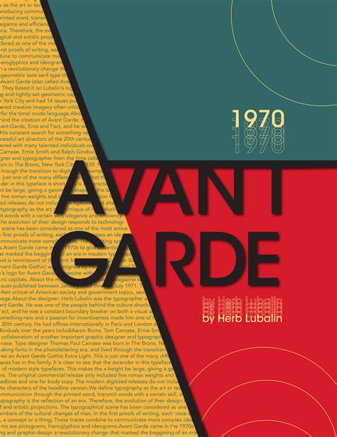 Avant Garde - Poster & Billboard Design on Behance