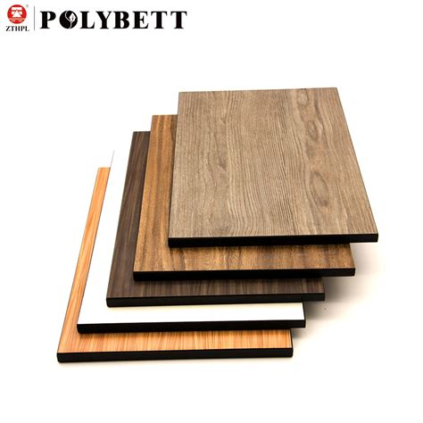 High Gloss Interior Decorative 4mm Hpl Compact Laminate Sheets For